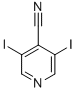 CAS#: 827616-50-2, 3,5-Diiodopyridine-4-Carbonitrile