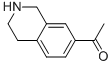 CAS#: 82771-59-3, 1-(1,2,3,4-Tetrahydroisoquinolin-7-Yl)Ethanone
