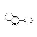CAS 登录号：828291-16-3， (1Z)-2-甲基-N-[(1R)-1-苯基乙基]环己烷亚胺