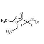 CAS 登录号：82845-20-3， 溴[(二乙氧基磷酰)(二氟)甲基]锌