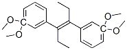 CAS 登录号:82846-25-1, 3,4-二(3',3'-二甲氧基苯基)-3-己烯