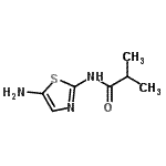CAS 登录号：828920-41-8， N-(5-氨基-1,3-噻唑-2-基)-2-甲基丙酰胺