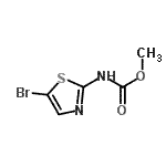 CAS 登录号：828928-72-9， 甲基(5-溴-1,3-噻唑-2-基)氨基甲酸酯