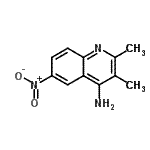 CAS 登录号：828930-80-9， 2,3-二甲基-6-硝基-4-喹啉胺