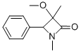 CAS#: 82918-98-7, 1,3-Dimethyl-3-Methoxy-4-Phenylazetidinone