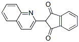 CAS 登录号：83-08-9， 2-(2-喹啉基)-1H-茚-1,3(2H)-二酮