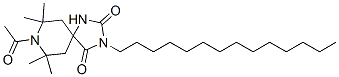 CAS#: 83044-92-2, 8-Acetyl-7,7,9,9-Tetramethyl-3-Tetradecyl-1,3,8-Triazaspiro[4.5]Decane-2,4-Dione