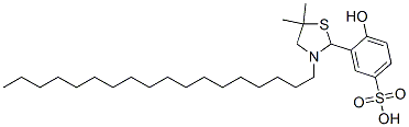 CAS#: 83090-10-2, 3-(5,5-Dimethyl-3-Octadecylthiazolidin-2-Yl)-4-Hydroxybenzenesulfonic Acid