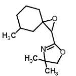 CAS#: 831224-99-8, 4,4-Dimethyl-2-(5-methyl-1-oxaspiro[2.5]oct-2-yl)-4,5-dihydro-1,3-oxazole