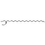 CAS 登录号：83167-59-3， (2S)-2-甲氧基-3-(十八烷氧基)-1-丙醇