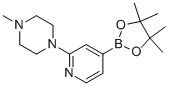 CAS#: 832114-09-7, 2-(4-Methylpiperazin-1-yl)pyridine-4-boronic acid, pinacol ester
