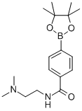 CAS#: 832114-11-1, 4-(2-(Dimethylamino)ethylcarbamoyl)phenylboronic acid, pinacol ester