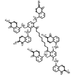 CAS 登录号:83317-65-1, (1,10-二氧代-1,10-癸烷二基)二苯-3,1,2,4-四基六(6-重氮基-5-氧代-5,6-二氢-1-萘磺酸酯)