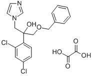 CAS 登录号:83337-86-4, alpha-(2,4-二氯苯基)-alpha-((苯基甲氧基)甲基)-1H-咪唑-1-乙醇草酸盐