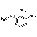 CAS 登录号：83366-44-3， N<sup>4</sup>-甲基-4,5,6-嘧啶三胺