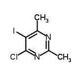CAS 登录号：83410-16-6， 4-氯-5-碘-2,6-二甲基嘧啶