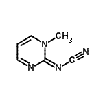 CAS 登录号：83412-76-4， [(2E)-1-甲基-2(1H)-嘧啶基亚基]氰胺