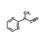 CAS 登录号：83412-77-5， 甲基(2-嘧啶基)氰胺