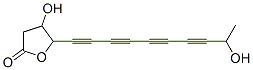 CAS 登录号：83475-38-1， 二氢-4-羟基-5-(9-羟基-1,3,5,7-癸四炔基)-2(3H)-呋喃酮