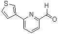 CAS 登录号：834884-76-3， 6-(3-噻吩基)吡啶-2-甲醛