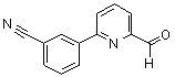 CAS 登录号：834884-80-9， 3-(6-甲酰基吡啶-2-基)苯甲腈