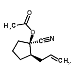 CAS#: 834885-54-0, (1R,2R)-2-Allyl-1-cyanocyclopentyl acetate