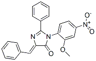 CAS 登录号:83495-02-7, (5Z)-5-苄亚基-3-(2-甲氧基-4-硝基-苯基)-2-苯基-咪唑-4-酮