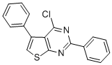 CAS 登录号：83548-63-4， 4-氯-2,5-二苯基噻吩并[2,3-d]嘧啶
