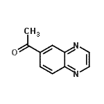 CAS 登录号：83570-42-7， 1-(6-喹喔啉基)乙酮