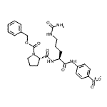 CAS 登录号：83575-44-4， 1-[(苄氧基)羰基]-L-脯氨酰-N<sup>5</sup>-氨基甲酰-N-(4-硝基苯基)-L-鸟氨酰胺