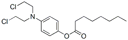 CAS 登录号：83626-91-9， [4-[二(2-氯乙基)氨基]苯基]辛酸酯