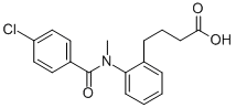 CAS#: 83626-94-2, 4-(2-(4-Chloro-N-Methylbenzamido)Phenyl)-Butyric Acid