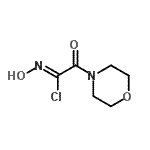 CAS 登录号：83656-61-5， (1Z)-N-羟基-2-(4-吗啉基)-2-氧代亚氨代乙酰氯