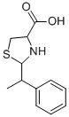 CAS 登录号：83690-82-8， 2-(1-苯基-乙基)-噻唑烷-4-羧酸
