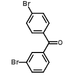 CAS 登录号：83699-51-8， (3-溴苯基)(4-溴苯基)甲酮