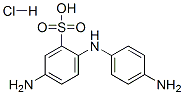 CAS#: 83732-64-3, 5-Amino-2-(4-Aminoanilino)Benzenesulphonic Acid Monohydrochloride