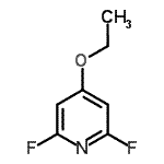 CAS 登录号：837364-93-9， 4-乙氧基-2,6-二氟吡啶