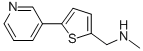 CAS#: 837376-49-5, N-Methyl-(5-Pyrid-3-Ylthien-2-Yl)Methylamine