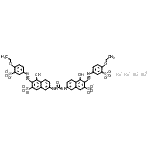 CAS#: 83763-82-0, Tetrasodium 7,7'-(carbonyldiimino)bis{3-[(4-ethoxy-3-sulfonatophenyl)diazenyl]-4-hydroxy-2-naphthalenesulfonate}