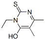 CAS#: 83783-60-2, 1-Ethyl-6-Hydroxy-4,5-Dimethyl-1H-Pyrimidine-2-Thione