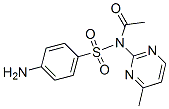 CAS 登录号：83796-63-8， N-[(4-氨基苯基)磺酰基]-N-(4-甲基-2-嘧啶基)乙酰胺