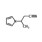 CAS#: 83813-74-5, 3-(1H-Pyrrol-1-yl)butanenitrile