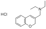 CAS 登录号:83823-39-6, N,N-二乙基-2H-1-苯并吡喃-3-甲胺盐酸盐