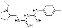 CAS 登录号：83846-72-4， 1-[(1-乙基-2-吡咯烷基)甲基]-5-(对甲苯基)双胍