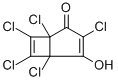 CAS 登录号：83850-00-4， 1,3,5,6,7-五氯-4-羟基双环[3.2.0]庚-3,6-二烯-2-酮