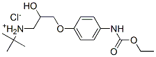 CAS#: 83855-52-1, [3-[4-(Ethoxycarbonylamino)Phenoxy]-2-Hydroxy-Propyl]-Tert-Butyl-Azanium Chloride
