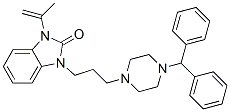 CAS#: 83863-67-6, 1-[3-[4-(Diphenylmethyl)-1-Piperazinyl]Propyl]-1,3-Dihydro-3-(1-Methylvinyl)-2H-Benzimidazol-2-One