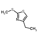 CAS 登录号：83893-89-4， 4-乙基-2-甲硫基-噻唑