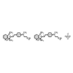 CAS#: 83950-01-0, Bis{2-[(E)-2-{4-[(2-cyanoethyl)(methyl)amino]phenyl}vinyl]-1,3,3-trimethyl-3H-indolium} sulfate