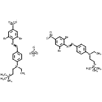 CAS 登录号：83969-17-9， 二{2-[{4-[(2,6-二溴-4-硝基苯基)偶氮]苯基}(乙基)氨基]-N,N,N-三甲基乙铵}硫酸盐